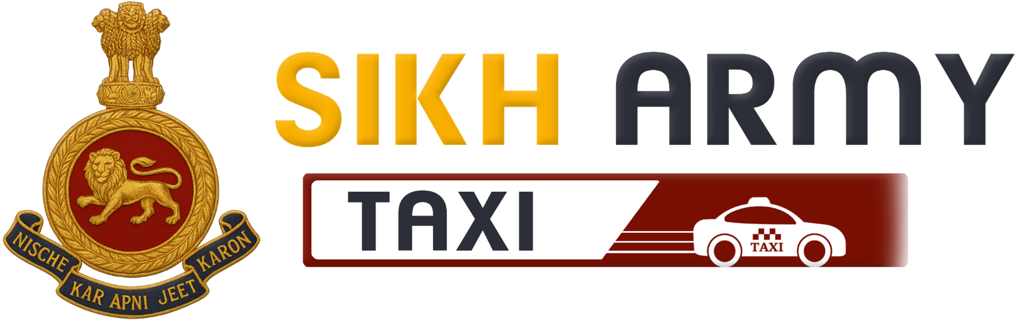 Sikh Army Taxi Logo